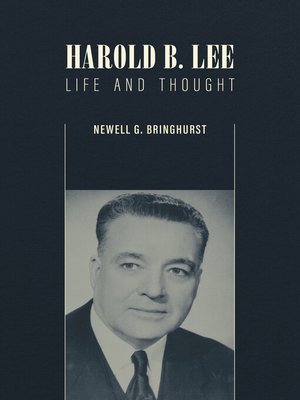 cover image of Harold B. Lee